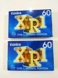 Konica XR1 60本 ノーマルポジションカセットテープ - メルカリ