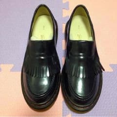 Kastane フリンジローファー 紺 35のサムネイル