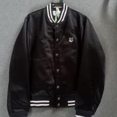 【訳あり】MAISON KITSUNÉ（メゾンキツネ） 黒ジャンパー【最終価格】 訳あり】MAISON KITSUNÉ（メゾンキツネ） 黒ジャンパー【最終価格
