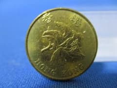 香港 10セント硬貨☆1994年／美品／蘭の花／h0426-2 - メルカリ