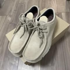 クラークス CLARKS ワラビーGTX ゴアテックス サンド 27cmのサムネイル