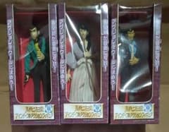 ルパン三世 7インチ・アクションフィギュア全3種 セット バンプレスト