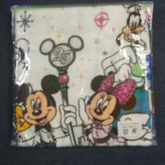 限定　ディズニー　25周年　ハンドタオル