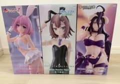 美少女系プライズフィギュア BiCute アルベド モモ　姫路瑞希他18体セット BiCute Bunnies Figure 3種セット アルベド 姫路瑞希 モモ - メルカリ