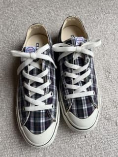 未使用　CONVERSE チェック柄 ローカットスニーカーのサムネイル