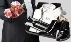 【うたさん専用】結婚式　新郎　フォーマル9点セットのサムネイル
