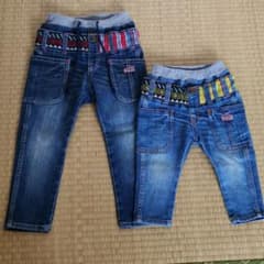 ☆兄弟お揃いデニムパンツセット☆〜5/15までのサムネイル