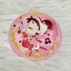 Thumbnail of 美品 おジャ魔女どれみ 刺繍缶バッジビスケット 缶バッジ 春風どれみ