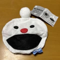 パペットスンスン　バラエティーコレクション　ふわふわフェイスポーチ　ノンノン