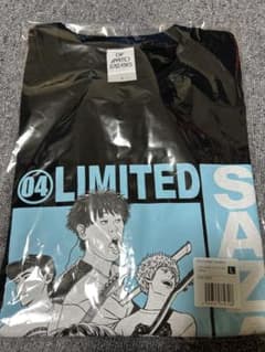 04 Limited sazabys ハロルド作石 Tシャツ 黒　Lサイズのサムネイル