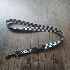 メンズ レディース ネックストラップ チェッカーフラッグ柄 VANSのサムネイル