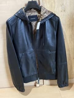 COACH レザーパーカー ラム レザージャケット ブラック S 新品 - メルカリ