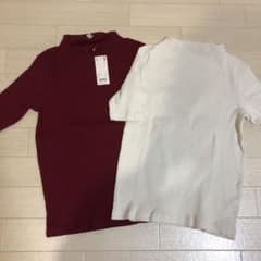 UNIQLO リブハイネックTのサムネイル