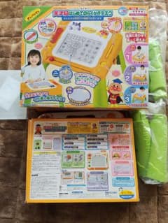 アンパンマン 天才脳はじめてのらくがきデスク 本体セットのサムネイル