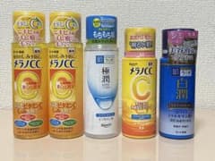 ロート製薬 化粧水・乳液 5本セット メラノCC 肌ラボ 未使用のサムネイル