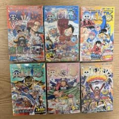 初版・シュリンク付き・帯付き】 ONEPIECE 105巻 ~ 110巻 - メルカリ