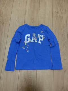 GAP 長袖Tシャツ 花柄 キッズS(6-7才)のサムネイル