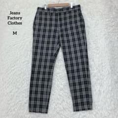 Jeans Factory Clothes 슬랙스 체크 M 테이퍼드