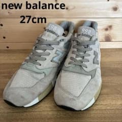 アメリカ USA製 ニューバランス M998 27cm グレー ABZORB - メルカリ