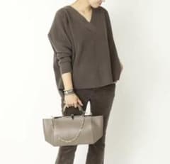 Deuxieme Classe ウール カシミヤ ミドルゲージVプルオーバー - メルカリ