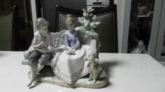 LLADRO　リヤドロ　【ときめき】２　陶器　リアドロ　インテリア　Ｌ373 LLADRO リヤドロ 【ときめき】2 陶器 リアドロ インテリア L373