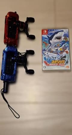 釣りスピリッツ Switch　専用コントローラーサオコン2個+ソフトセットのサムネイル