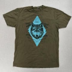 GREAT WOLF LODGE ウルフ 狼 グラフィックTシャツ US古着のサムネイル