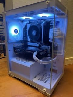 ホワイトミニタワーゲーミングPC ryzen5 3500 GTX1660 - メルカリ