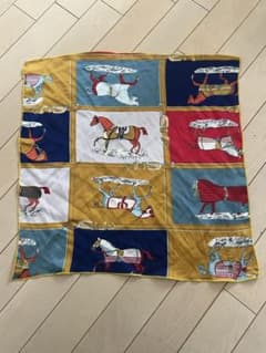 馬柄 スカーフ バンダナ サイズ50x50cmのサムネイル