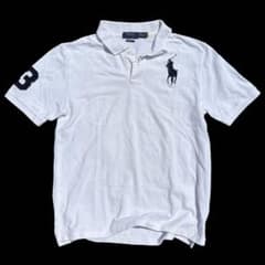 Polo Ralph Lauren Archive 白 ビッグポニー Y2K - メルカリ
