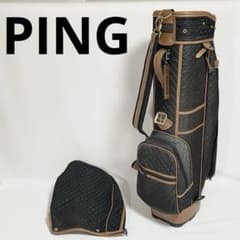 PING ピン レトロキャディバッグ ビンテージ キルティング クラシック