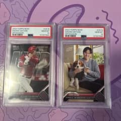 大谷翔平 2023 Topps Now PSA10 2枚セット　デコピンのサムネイル