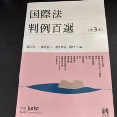 国際法判例百選 第3版 別冊ジュリストのサムネイル