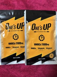 One's UP HMBCa 2000mg ダイエットサプリ 90粒×2袋 - メルカリ