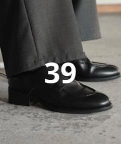 shiun COW LEATHER U-TIP DERBY 39 - メルカリ