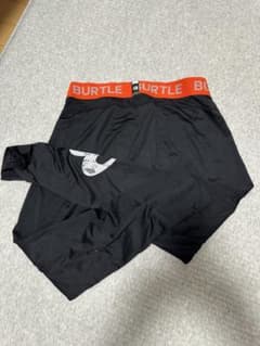 BURTLE バートル レギンス 4073 XLサイズ黒　白マークハゲありのサムネイル