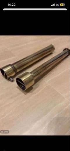 gt380 スガヤ サンパチ 真鍮バッフル サイレンサー ss250 400 - メルカリ