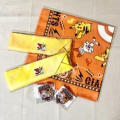 【コンプセット】読売ジャイアンツ ポケモン特別企画 バンダナ＆スカーフ&ピンズ コンプセット】読売ジャイアンツ ポケモン特別企画 バンダナ＆スカーフ