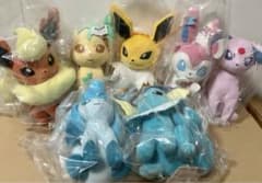 ポケットモンスター　もふぐっとぬいぐるみ　イーブイフレンズ　7点　プライズ品
