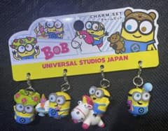 USJ 한정 신작 미니언즈 밥 매력 세트 마스코트 신품