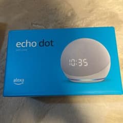 Echo Dot 第4世代 時計付きスマートスピーカー with Alexa …のサムネイル