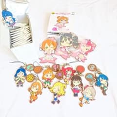 [정리 판매] 러브라이브! 러버 스트랩 대량 세트 μ's Aqours