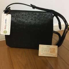 Valentino Christy ショルダーバック　オーストリッチ　黒　未使用のサムネイル