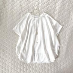 25SS極美品】BEARDSLEY ラウンドヘムプルオーバー ホワイト - メルカリ
