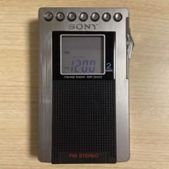 【美品】SONY FM/AMラジオ SRF-R433 本体のサムネイル
