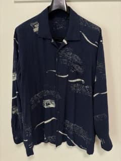 極美品　Porter Classic アロハシャツ ネイビー S 極美品 Porter Classic アロハシャツ ネイビー S | Mercari