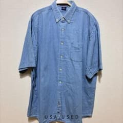 FRUIT OF THE LOOM デニムシャツ 半袖 XXLのサムネイル