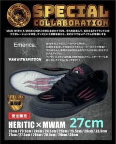 MAN WITH A MISSION マンウィズ Emeric コラボスニーカー - メルカリ