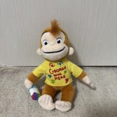 ユニバ限定おさるのジョージ ぬいぐるみキーホルダーのサムネイル
