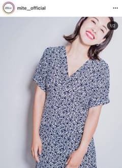 mite ワンピースレディース シフォンのサムネイル